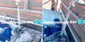 Mujer deja abierto el caño para lavar su ropa, pero el agua se congela ante el intenso frío en Huancayo: “Diosito, cierra el refri”