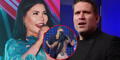 Paco Bazán tiene inesperada reacción al atrevido saludo de Xiomara Tello en vivo y cantante dice: "No se vayan a poner celosas"