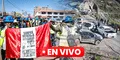 Paro de mineros EN VIVO: confirman primer fallecido tras enfrentamientos con la PNP y bloqueo de carreteras en Pataz