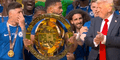 Donald Trump ignoró al presidente de la FIFA en la premiación del Mundial de Clubes y celebró con los jugadores del Chelsea