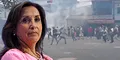Ciudadanos y PNP se enfrentan por llegada de Dina Boluarte a Iquitos: reportan dos heridos por balas de perdigones