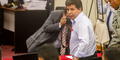Pedro Castillo protesta en juicio por golpe de Estado: "Este Congreso nunca se cerró y el día de hoy sostiene a un Gobierno asesino"