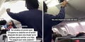 Pasajero de avión critica a mujer que quiso quitarle el asiento para su hija:"Yo pagué por este sitio"