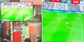 Hincha veía emocionado partido de Alianza Lima en restaurante sin notar que era un juego de PlayStation