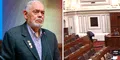 Jorge Montoya se cae durante sesión del Congreso: sufrió un corte en la frente y salió en ambulancia