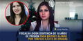Sentencian a Britney Alfaro, exconductora de 'Bingo Hot', a 10 años de prisión por tráfico ilícito de drogas