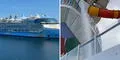Tobogán del crucero mas grande del mundo se rompe y pasajero sufre graves heridas