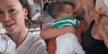 Angie Arizaga y Jota Benz sorprenden al dejar el Perú con su bebé por conmovedora razón: "Parece un sueño"