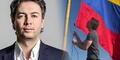 Precandidato presidencial que izó la bandera de Colombia en Santa Rosa podría ser detenido si vuelve al Perú