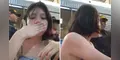 Joven invita a comer a madre ambulante en un mercado, pero seguridad intenta retirarla: “Pídele para llevar y que se retire”