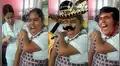 Lloró al recibir una vacuna y hoy es víctima de los trolles del Photoshop [FOTOS]