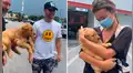  Enfermera se conmueve al ver el tierno perro que le regaló su novio por su cumpleaños [VIDEO]