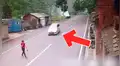 Facebook viral: joven casi muere atropellado por cruzar la pista totalmente distraído [VIDEO]