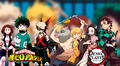 ¿My Hero Academia y Kimetsu no Yaiba juntos? fanático lo logra [FOTO]