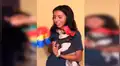 Perro festeja su cumpleaños destrozando piñata con forma de gato [VIDEO] 