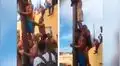 Facebook viral: hombre terminó completamente desnudo al intentar acrobacia extrema