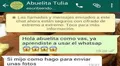 Vía WhatsApp: su abuela aprende a mandar fotos y esto fue lo primero que envió