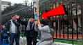Facebook viral: vecinos vendieron periscopios hechos de cartón para ver la Parada Militar [FOTOS]