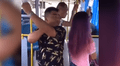Facebook viral: sujeto recibe cruel castigo por manosear a sexy chica en bus [VIDEO]