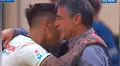 Alianza Lima vs. Universitario: el afectuoso abrazo entre Alejandro Hohberg y Pablo Bengoechea [VIDEO]
