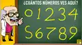 ¿Cuántos números ves en la imagen? El nuevo reto visual que casi nadie puede resolver [VIDEO]