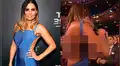 En YouTube, el percance de Layla Anna Lee con su ceñido vestido en los premios 'The Best' [VIDEO]