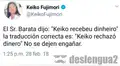 Facebook: Keiko Fujimori es blanco de bromas y memes tras declaraciones de Barata