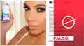 Foto de Kim Kardashian publicitando pastilla para adelgazar “sin dieta” es falsa