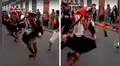 Facebook: jóvenes sorprenden al danzar vestidos de mujer porque no tenían pareja de baile [VIDEO] 