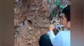 Revisa el interior de extraño hoyo y encuentra nido de voraces serpientes [VIDEO]