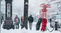 Canadá: mariachi caminando en la nieve da la vuelta al mundo [FOTO]