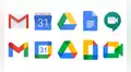 Google: así puedes traer de vuelta los viejos íconos de Gmail, Drive y Meet
