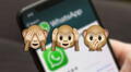 WhatsApp: descubre los curiosos significados de los emojis de los tres monitos [FOTOS]