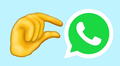WhatsApp: ¿qué significa el polémico emoji de la mano pellizcando?