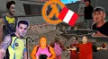 ¡Una partida histórica! Nicola Porcella, ‘Tapir 590’, ‘Mayimbu’ y Tongo se enfrentan en Half Life [VIDEO]
