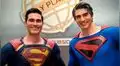 Arrowverso: Brandon Routh y Tyler Hoechlin se lucen como Superman desde el set