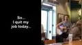 Trabajador le canta una canción a su jefe anunciando su renuncia [VIDEO]