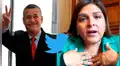 Daniel Urresti trolea a Karina Beteta por defender a Keiko Fujimori [IMÁGENES]