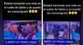 Reportero sube a tren en Qatar, pero las puertas se cierran y pierde a su camarógrafo en vivo