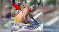 Hombre es captado buscando su celular desesperadamente, pero un curioso detalle desata la risa de miles [VIDEO] 