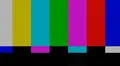 ¿Qué significan las barras de colores que aparecen cuando no hay señal en un canal de televisión?