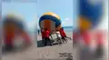 Bañistas son captados jugando voley con pelota gigante en playa de Filipinas [VIDEO]
