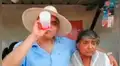 Facebook viral: Señora pierde dentadura postiza mientras apoya a político 