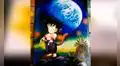 Artista dibuja a Goku con aerosol y su técnica sorprende a fans de DBS