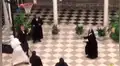 Monjas deciden combatir el estrés de la cuarentena jugando vibrante partido de baloncesto [VIDEO]