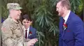Militar regresa de la guerra para sorprender a su mejor amigo en su matrimonio y él se emociona [VIDEO]