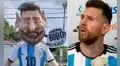 Muñecos de Lionel Messi con la frase “¿qué mirás, bobo?” causan sensación por Año Nuevo