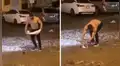 Encuentra a una zarigüeya herida en plena calle y le brinda su ropa para salvarle la vida [VIDEO]