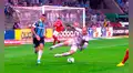 Salvaje patada de arquero de Inter contra delantero del Gremio [VIDEO]