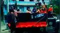 Vecinos convierten camión volquete en una piscina durante cuarentena por COVID-19 [VIDEO]